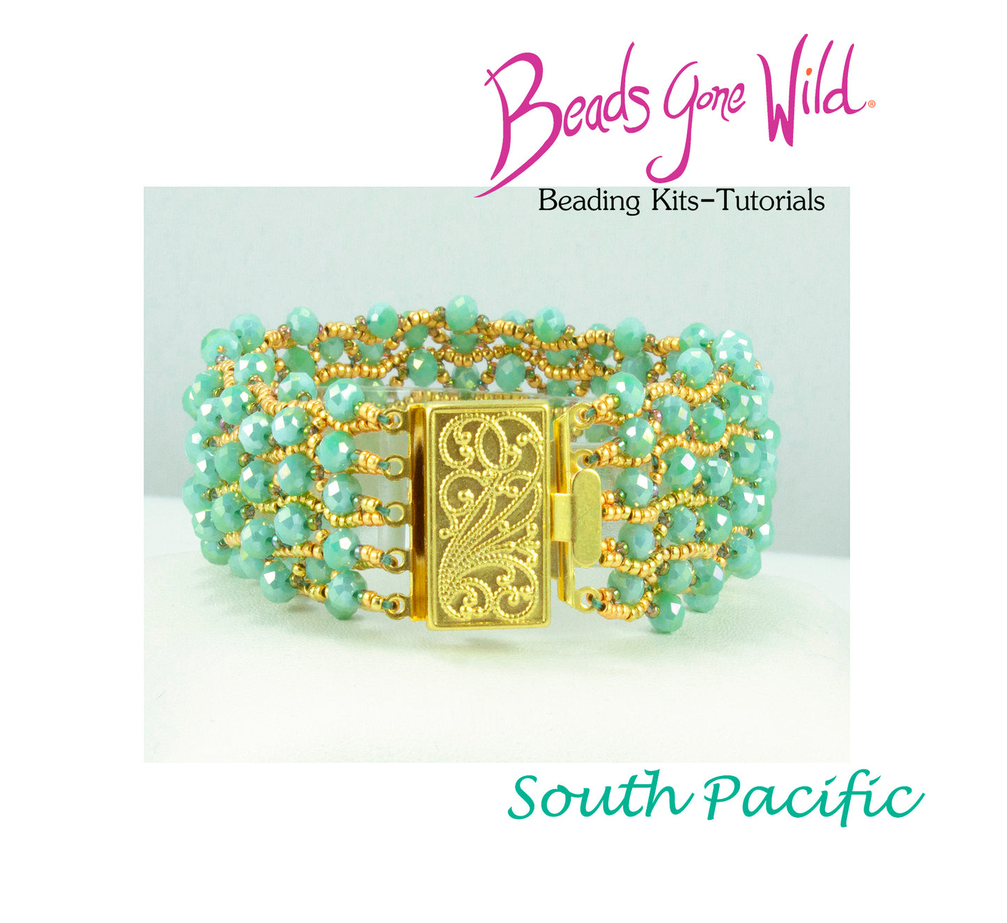 South Pacific Bead Weaving Bracelet Kit