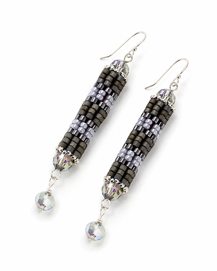 Message Keeper Earrings Bead Weaving Kit
