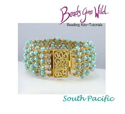 South Pacific Bead Weaving Bracelet Kit