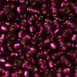 11/o Japanese Seed Bead 0024A npf Silverlined - Beads Gone Wild
