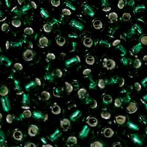 8/O Japanese Seed Beads Silverlined 16A - Beads Gone Wild
