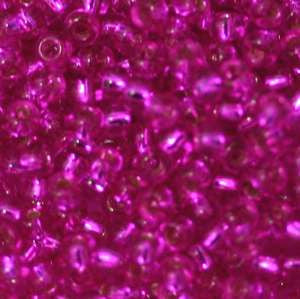 8/O Japanese Seed Beads Silverlined 23 npf - Beads Gone Wild
