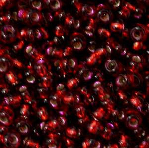 8/O Japanese Seed Beads Silverlined 41 npf - Beads Gone Wild
