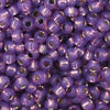 6/O Japanese Seed Beads Alabaster Silverlined 574A npf - Beads Gone Wild