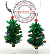 Christmas Tree Earrings Instructions - Beads Gone Wild