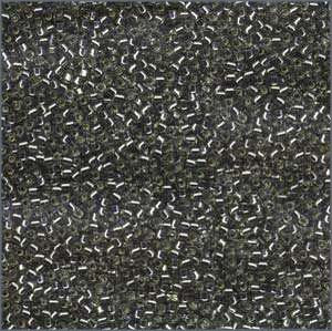 10/o Delica DBM 0048 Silver Lined Grey - Beads Gone Wild
