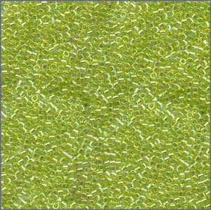 10/o Delica DBM 0174 Transparent Chartreuse AB - Beads Gone Wild
