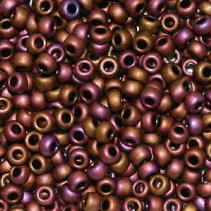 8/O Japanese Seed Beads Frosted F460A - Beads Gone Wild
