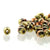 2mm Fire Polish Crystal California Gold Rush 150 beads - Beads Gone Wild
