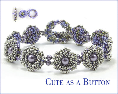 Cute As A Button Bead Weaving Bracelet Kit
