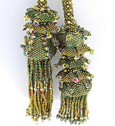 Court Jester Lariat Bead Weaving Tutorial Pattern