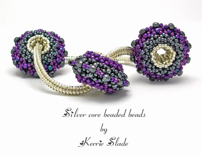 Core Beaded Beads Instructions by Kerrie Slade - Beads Gone Wild