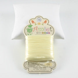 Amiet Polyester Jonquil 22yards (20m) .5mm - Beads Gone Wild