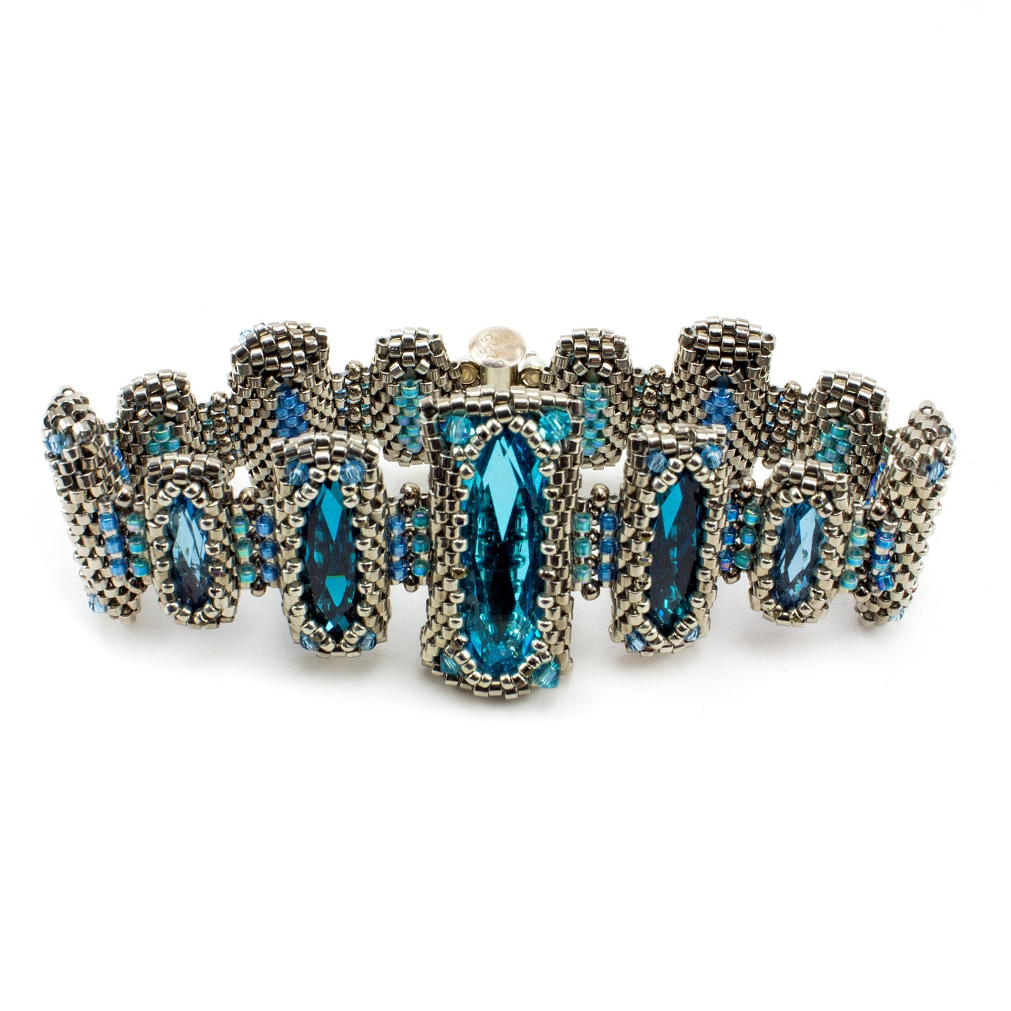 Mini Windows of Sainte Chapelle Bracelet Bead Weaving Kit - Beads Gone Wild
- 1