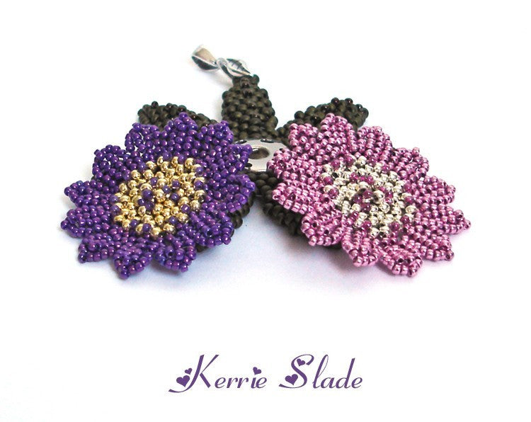 Popper Flowers Instructions by Kerrie Slade - Beads Gone Wild