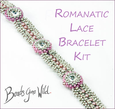 Romantic Lace Bracelet Bead Weaving Kit