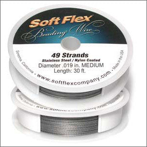 Soft Flex Medium diameter .019in. length 30ft. - Beads Gone Wild
