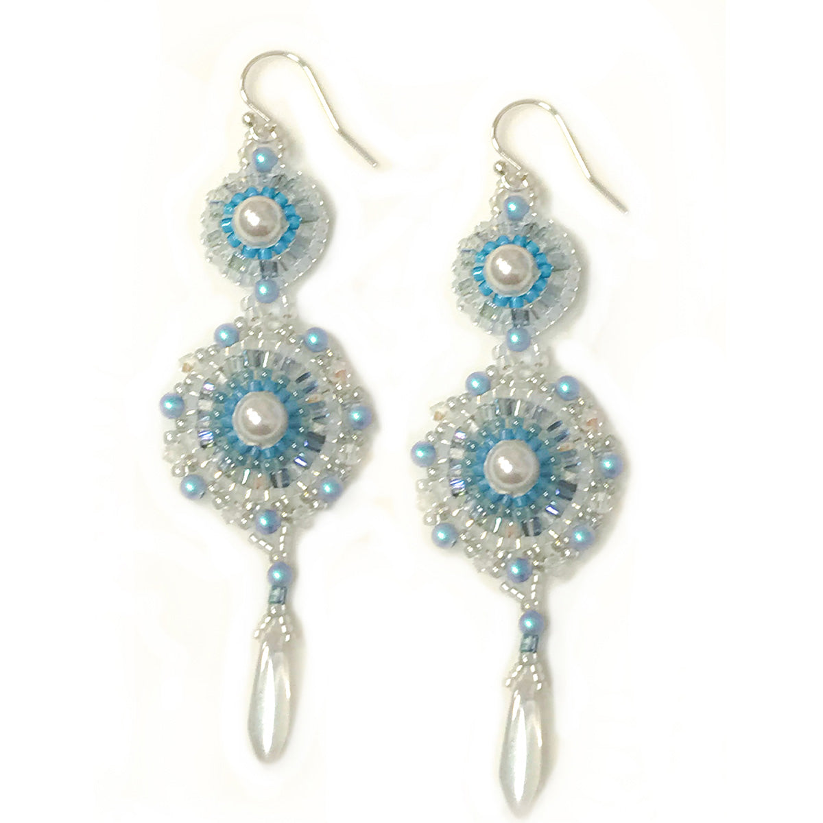 Purity Bead Weaving Earring Kit