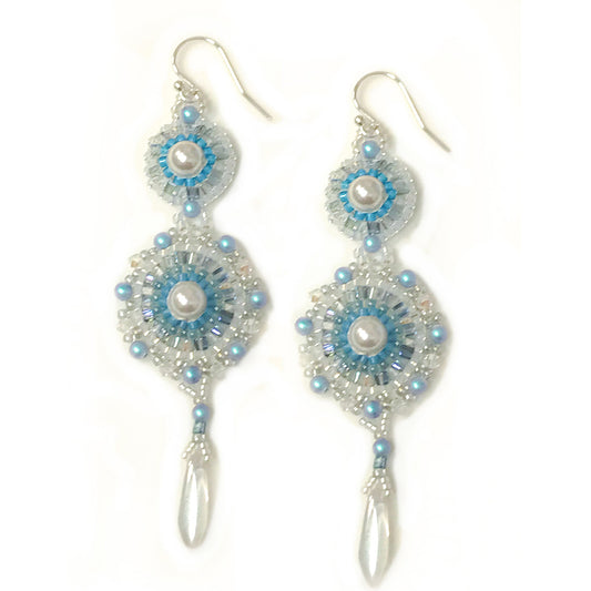 Purity Bead Weaving Earring Kit
