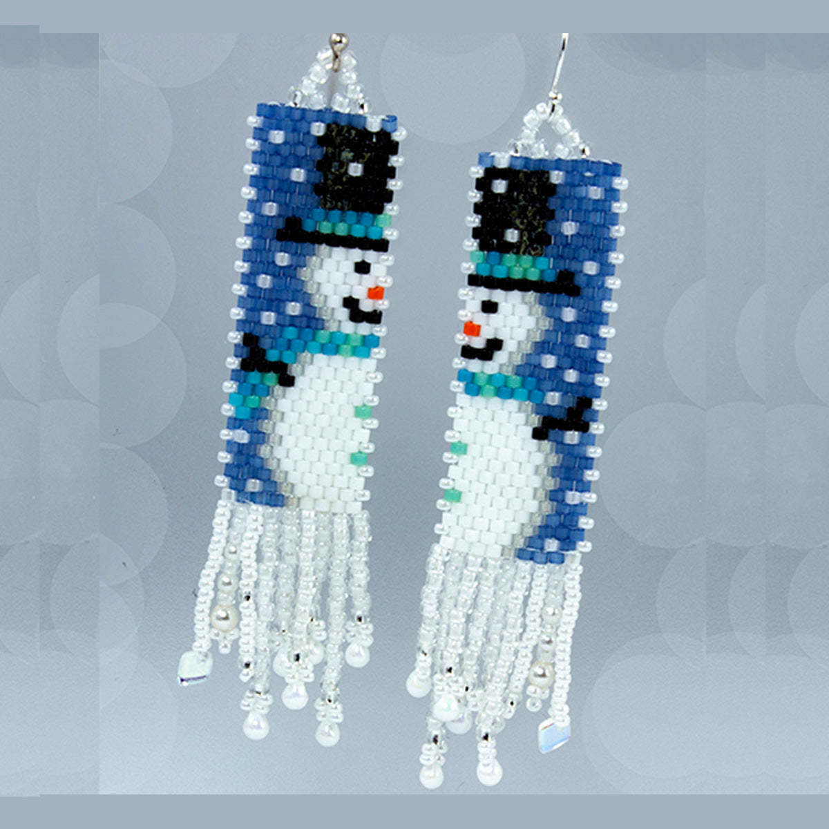 Snowman 2020 Beaded Earring Kit