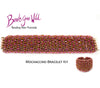 Mochaccino Bracelet Bead Weaving Kit