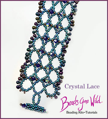 Crystal Lace bead Weaving Bracelet Kit