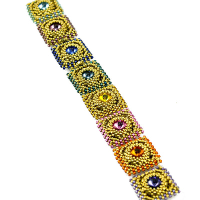 Flaming Jewels Bracelet Bead Weaving Kit
