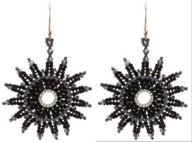 Sunburst Earrings Bead Weaving Kit
