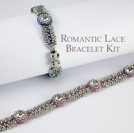 Romantic Lace Bracelet Bead Weaving Kit