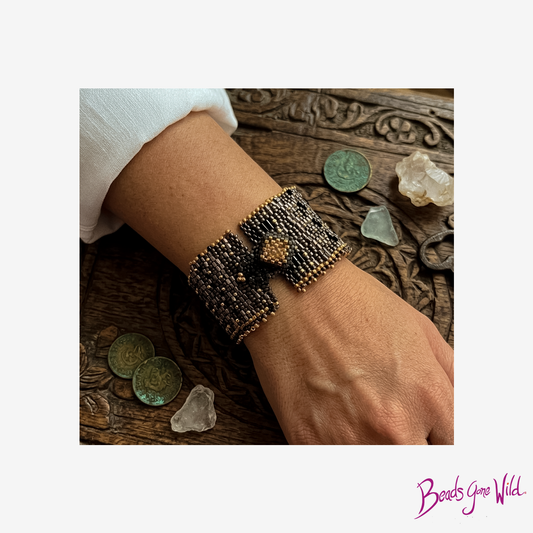 Woven Relic Beaded Bracelet Kit