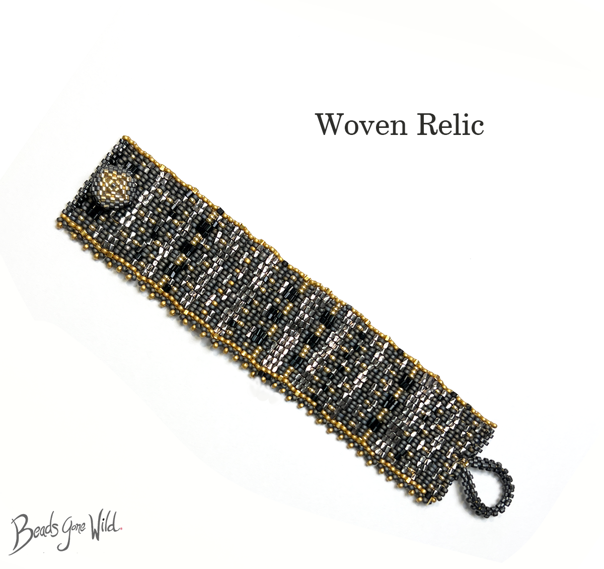 Woven Relic Beaded Bracelet Kit