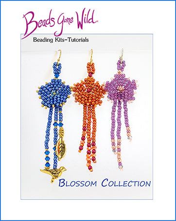 Blossom Bead Weaving Earring Kit