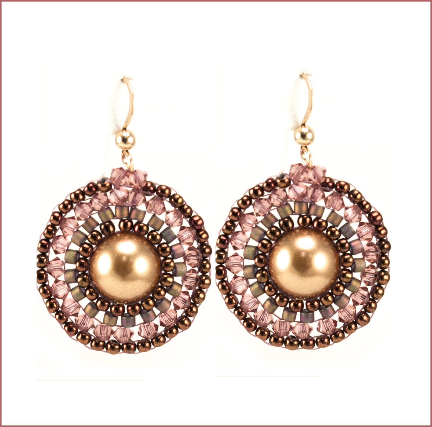 City Lights Earring Bead Weaving Kit