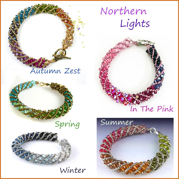 Northern Lights Bracelet Bead Weaving Kit