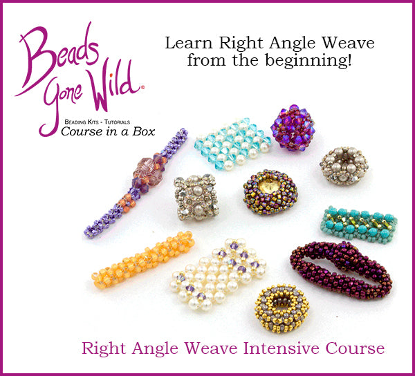 Right Angle Weave Intensive Class in a Kit