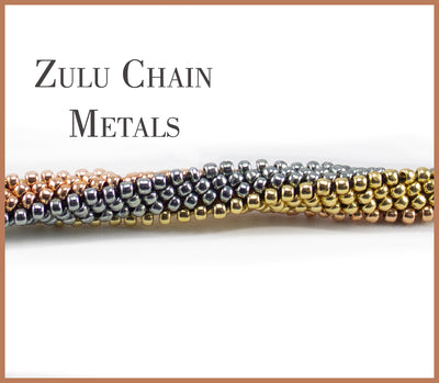 Zulu Chain Bead Weaving Necklace Kit