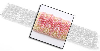 Mochaccino Bracelet Bead Weaving Kit