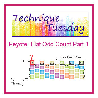 Peyote Flat  Odd Count Part 1  Technique Tuesday
