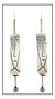 Art Deco Earrings Bead Weaving Kit