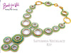 Saturnia Necklace Kit Bead Weaving