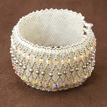 Pearly Gates Bracelet Bead Weaving Kit