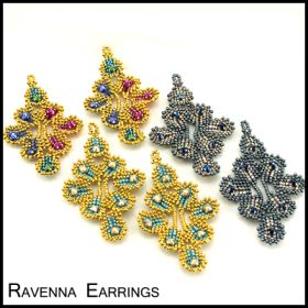 Ravenna Earrings Bead Weaving Kit