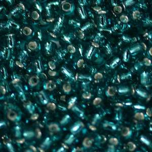 11/o Japanese Seed Bead 0017BL Silverlined - Beads Gone Wild
