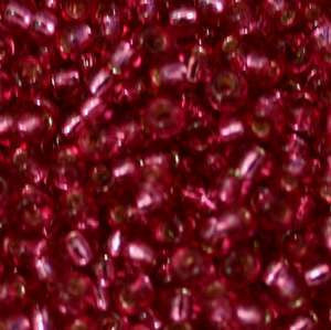11/o Japanese Seed Bead 0024 npf Silverlined - Beads Gone Wild
