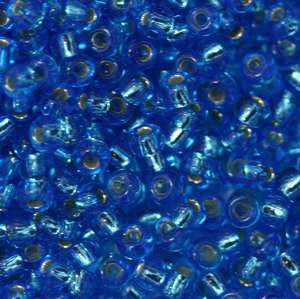 11/o Japanese Seed Bead 0033 npf Silverlined - Beads Gone Wild
