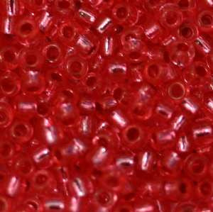 11/o Japanese Seed Bead 0054 npf Silverlined - Beads Gone Wild
