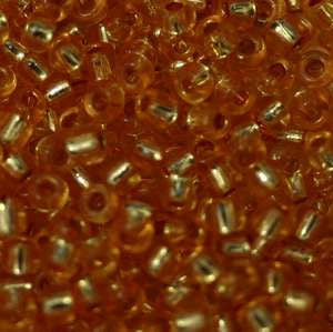 11/o Japanese Seed Bead 0061 npf Silverlined - Beads Gone Wild
