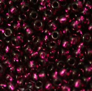 8/O Japanese Seed Beads Silverlined 24B npf - Beads Gone Wild
