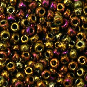 11/o Japanese Seed Bead 0462D Metallic - Beads Gone Wild
