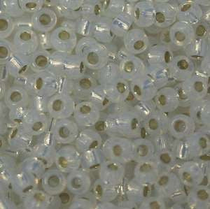 11/o Japanese Seed Bead 0551 Silverlined Alabaser - Beads Gone Wild
